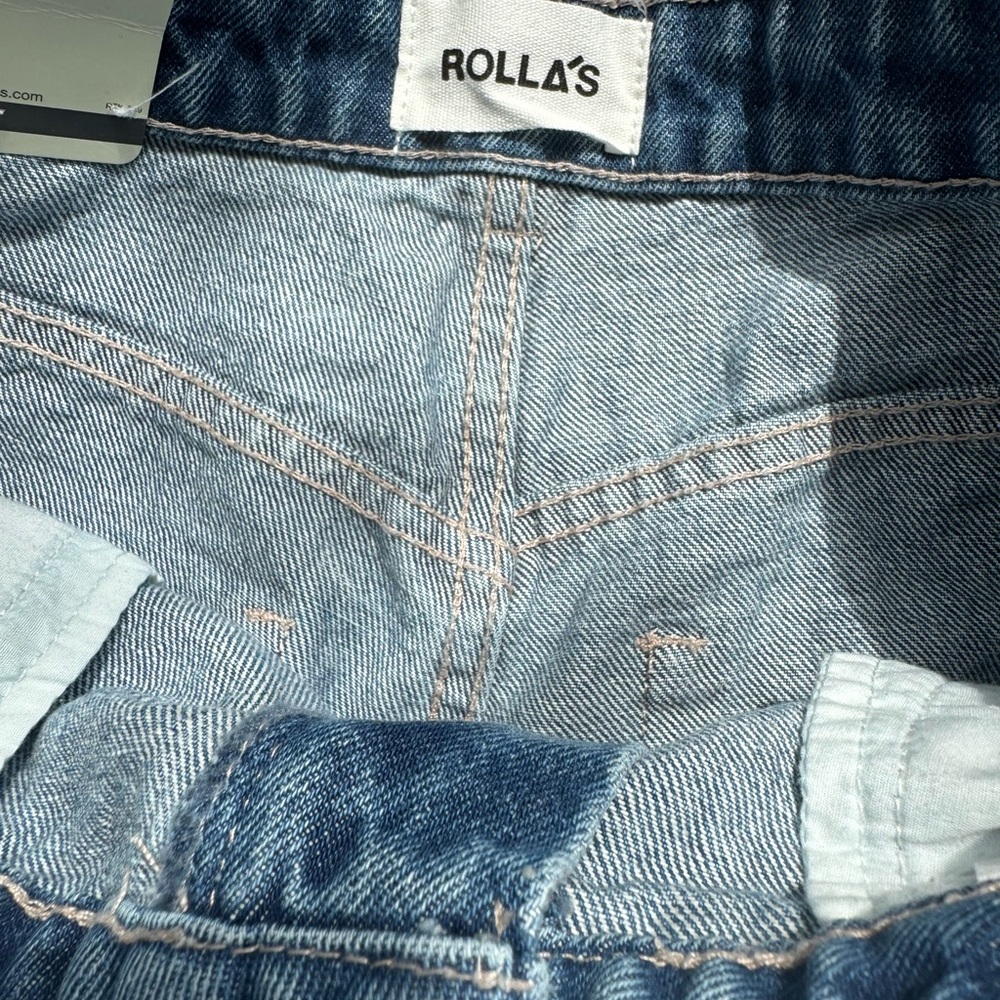 New Rollas Elle Jean - Garage Blue Size 28 - Picture 3 of 6
